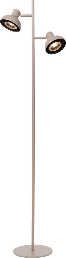 Lucide SENSAS - Vloerlamp - 2xGU10 (ES111) - Beige