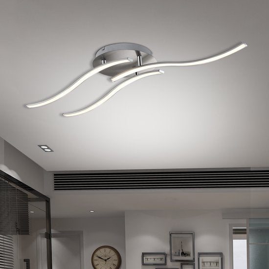 Monzana LED Plafondlamp Tripple Bolge - Lamp - Verlichting, 3 Flexibele Armen