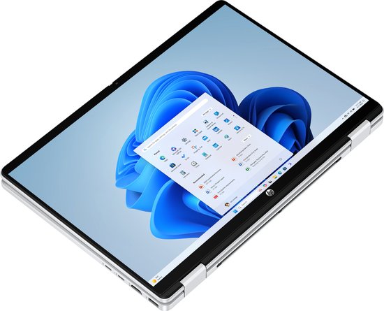 HP OmniBook 5 Flip 2-in-1 Laptop – 14" 2K Touchscreen – Intel Core i5 150U – 16 GB RAM – 512 GB SSD – Zilver