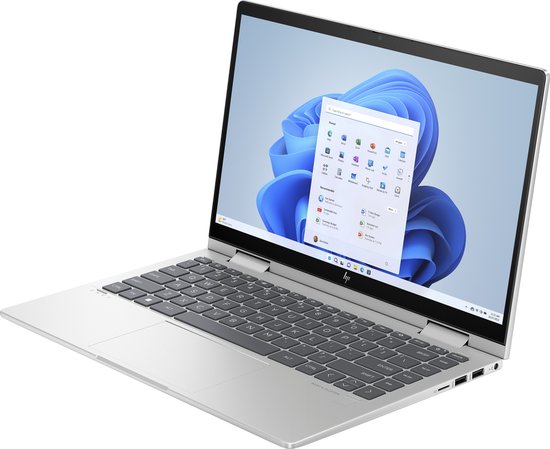 HP Envy x360 14-ES1013 - Intel Core Ultra 5 120U - 8GB - 512GB SSD - 14" Full-HD (1920x1080) 2-in-1 Touchscreen - Verlicht toetsenbord - Vingerprint Scanner - Win 11 Home - QWERTY
