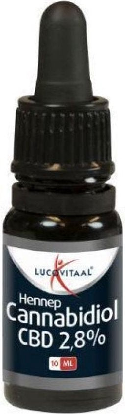 Lucovitaal Hennep Cannabidiol CBD 2.8% Voedingssupplement - 10 milliliter
