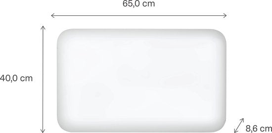 Mill IB600DN - Stalen paneelverwarming - 600 Watt- tot 11 m2 - 100% stil - geschikt voor de badkamer