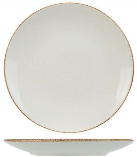 Merk: Cosy & Trendy - Graniet Ivoor- Dinerbord 27CM -