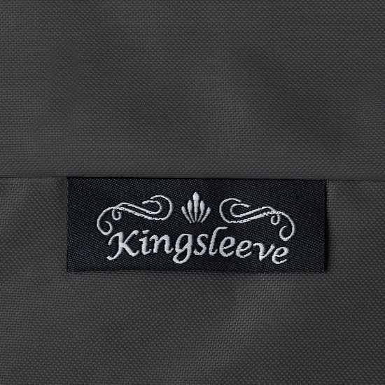 Kingsleeve Tuinmeubelhoes 185 x 117 x 150 cm Scheurvast UV-bestendig Antraciet