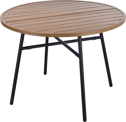 VDD – Tuintafel – Buitentafel – Ronde tafel – Aluminium – 100 x 73,5cm