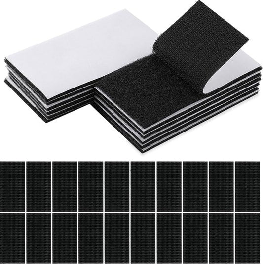Luft Klittenband Naaibaar - 10 stuks - 5x10cm - Velcro - Klittenband - Tape