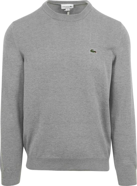 Lacoste Pullover Grijs - Maat M - Heren - Pullovers