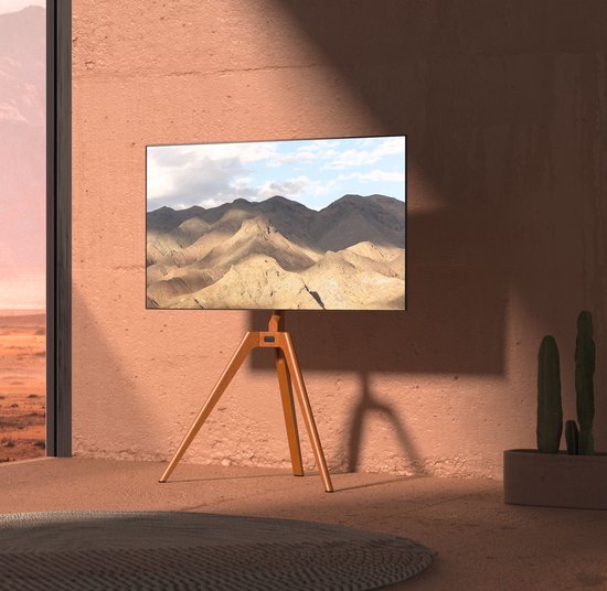Tv standaard schildersezel design studio - draaibaar - tot 65 inch