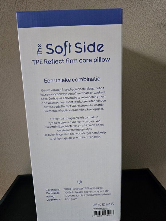 Het Softside TPE Reflect hard kern kussen