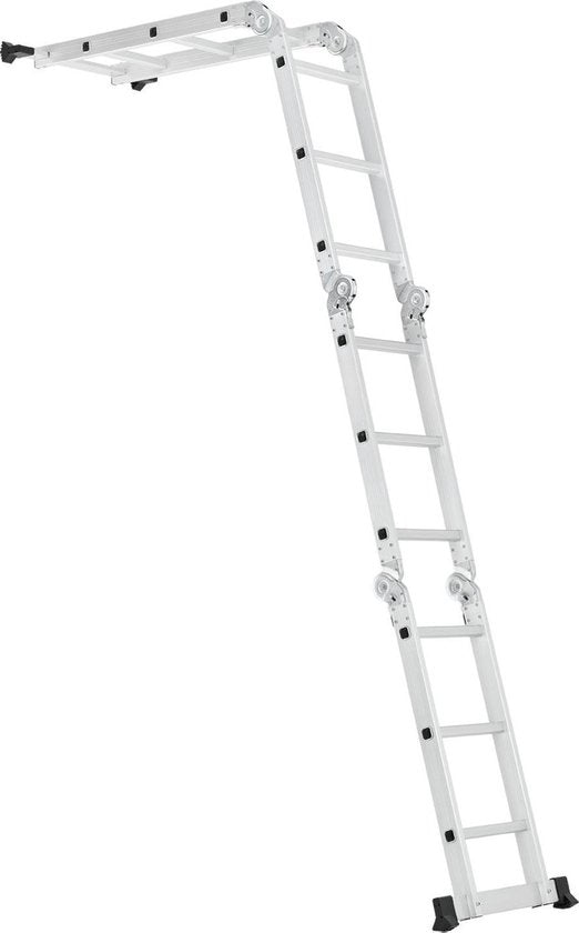 Juskys Multifunctionele vouwladder 6 in 1 - 4.7M