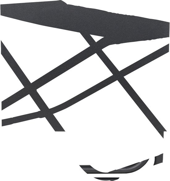 Crespo - Bijzettafel - AP/290 - 43x45 cm - Zwart