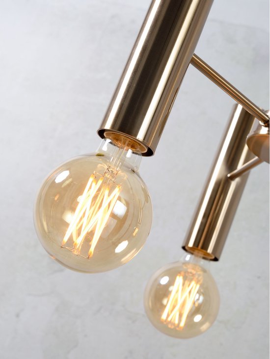 it’s about RoMi – Kroonluchter Cannes 3-arm – Goud – 40×40×20 cm