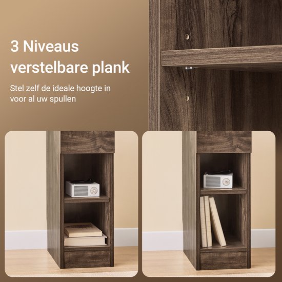 SoBuy Nachtkastje, voor woonkamer, slaapkamer FBT111-SN