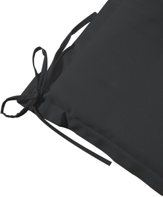 Detex Set van 4 Zitkussen – Waterafstotend 41x37cm - Grijs