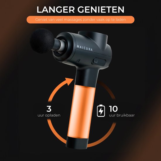Maicura PRO GEN2 - Massage Gun - Professioneel - Massage Apparaat - Massage Pistool - Hot/Cold Massagekop