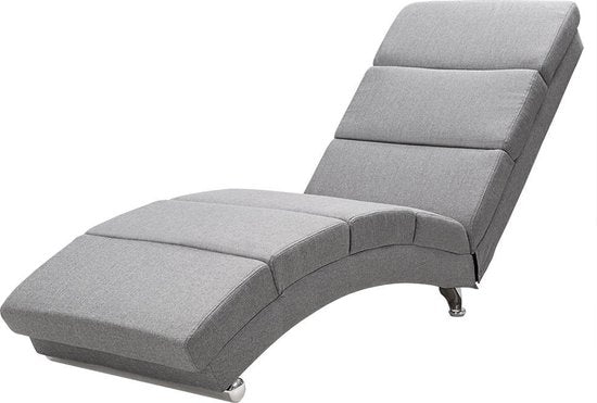 Casaria Relaxfauteuil - Massage en Verwarmingsfunctie - Grijs