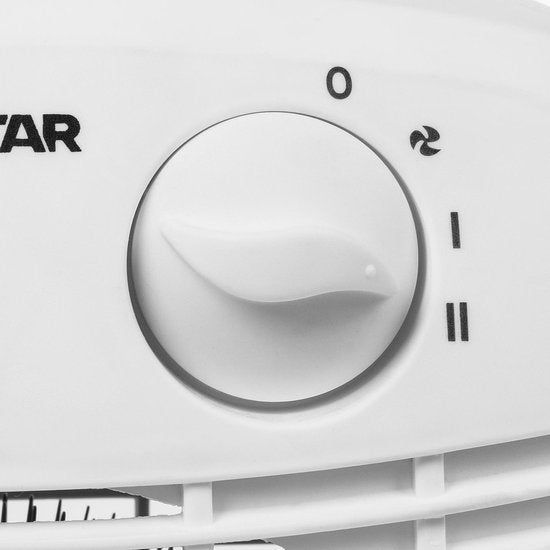 Elektrische kachel Tristar KA-5059 - Ventilatorkachel - 2 warmtestanden en ventilator - Campingkachel - Wit - Oscillerend - Overhittingsbeveiliging - Badkamerverwarming