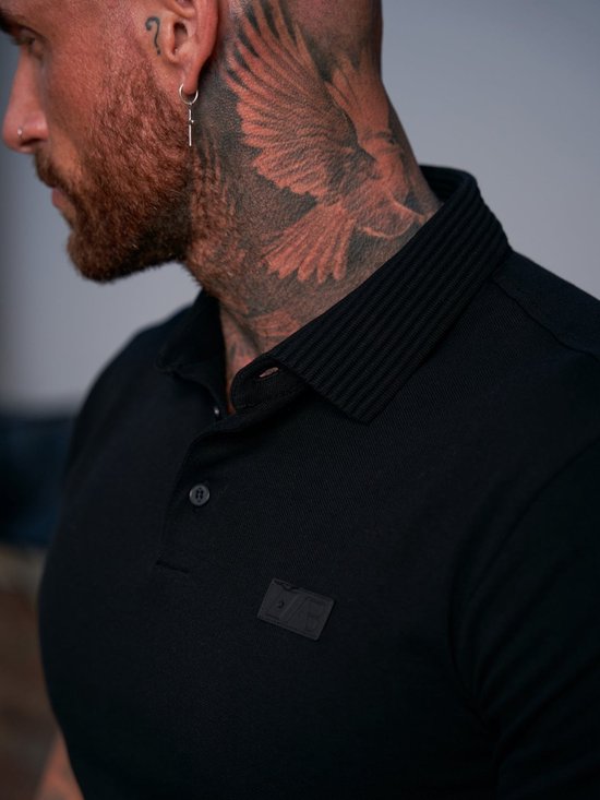 AB Lifestyle - Regular Polo | Jet Black - Heren - Maat: XS