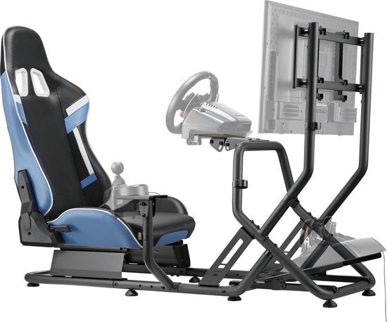 Racestoel cockpit simulator - volledig verstelbaar - racestoel