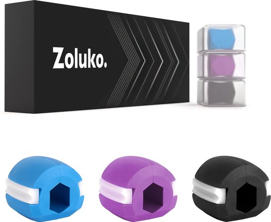 Zoluko Kaaklijn Trainer Set - 3 Niveaus - Mannen & Vrouwen