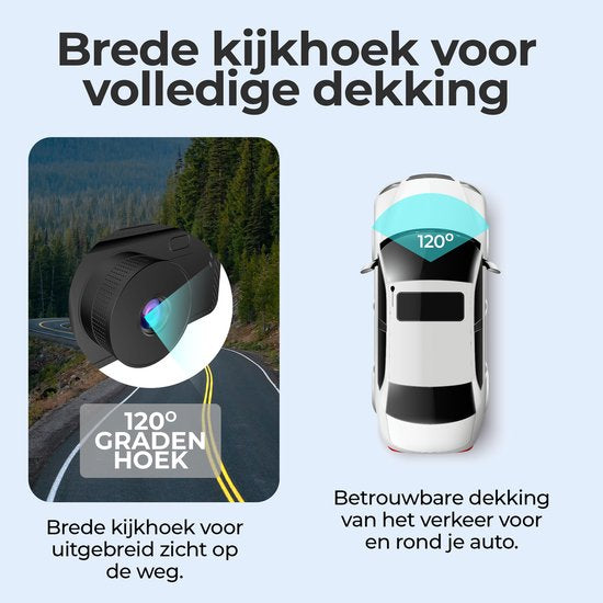 Denver Dashcam - Dashcam voor Auto - Full HD - 120° Groothoek - Loop Opname - G-Sensor - CCT1650