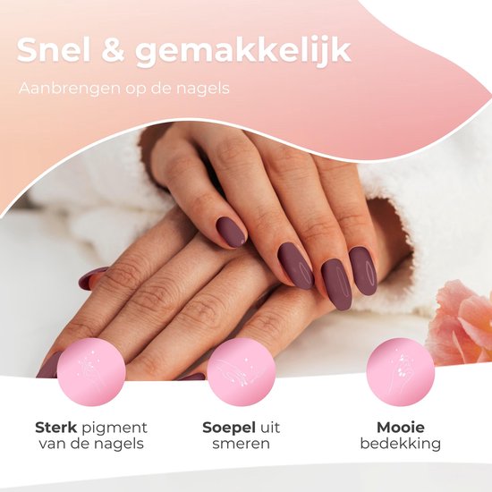 Moods Gellac 6-delige Set - Gellak Starterspakket - Gel Nagellak - 8ML - Natural Harmony - Gellac - Nagels - Chique Kleuren