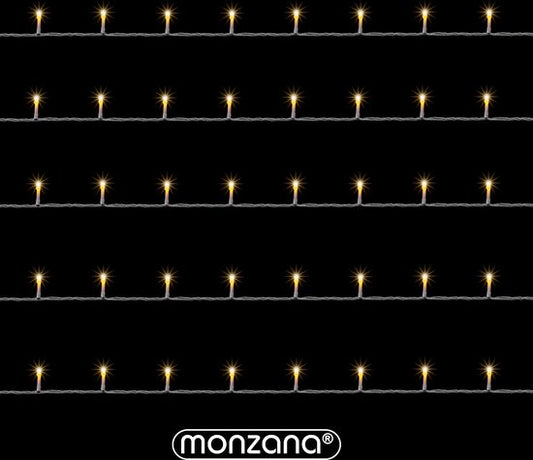 Monzana Lichtsnoer Kerst 400 LED'S - IP44 40m – Warmwit
