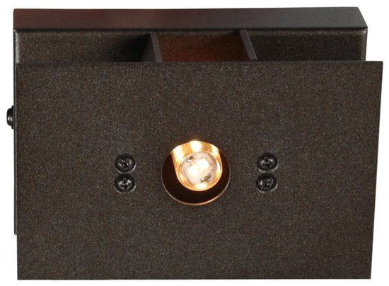 Cacao wandlamp Muro 3365CA, dimbare G9 LED sfeerlamp, modern, 13x7,5x9 cm, Steinhauer