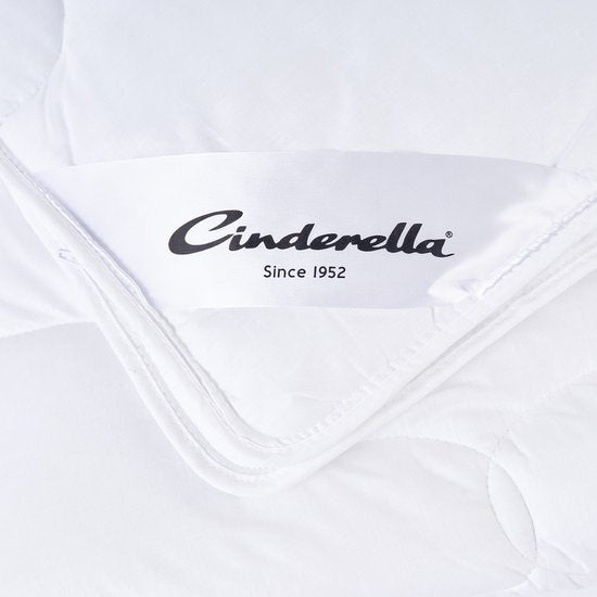 Cinderella Mellow Dekbed Zomer - 1 Persoons - Synthetische Vulling - Katoenen Tijk - Anti-allergie - 140x220 cm