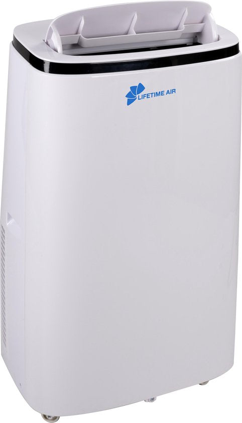 Lifetime Air Mobiele Airco – 14.000 BTU - Airconditioner incl. Raamafdichting kit - Airconditioning, Luchtontvochtiger en Ventilator - Air Conditioner met Slang – Verkoeling tot 96m3 – Timer en Afstandsbediening