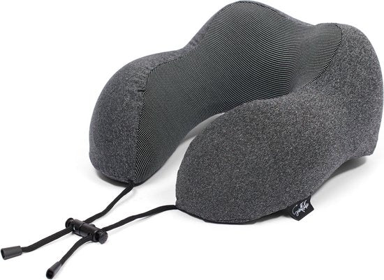 Nekkussen Vliegtuig met Memory Foam / Traag Schuim - Reiskussen - Travel Pillow - Sunflake