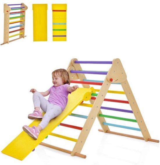 Coast Klimladder Driehoek - Opvouwbaar - Vanaf 1 Jaar - Veelkleurig