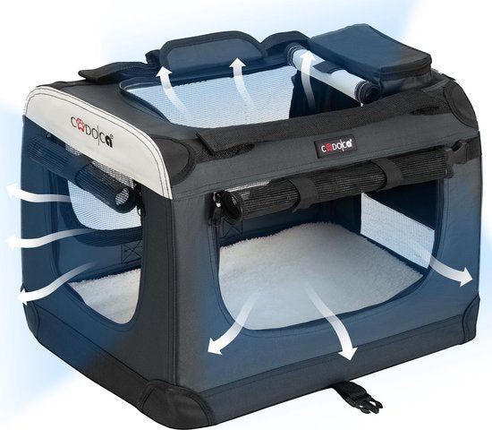 Cadoca Honden & Katten Reismand XXXL - 101x68x65cm - Antraciet