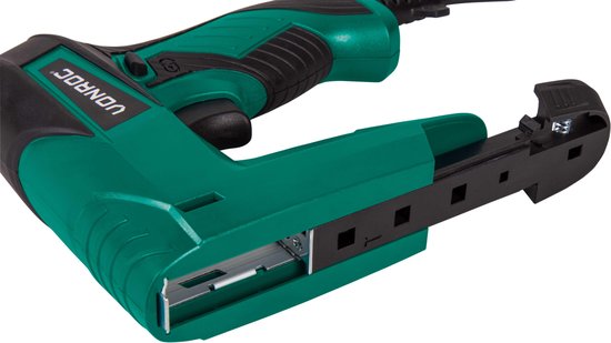 VONROC Elektrische Tacker – Complete set Incl. 900 nieten & 300 spijkers - schietfrequentie: 30/min