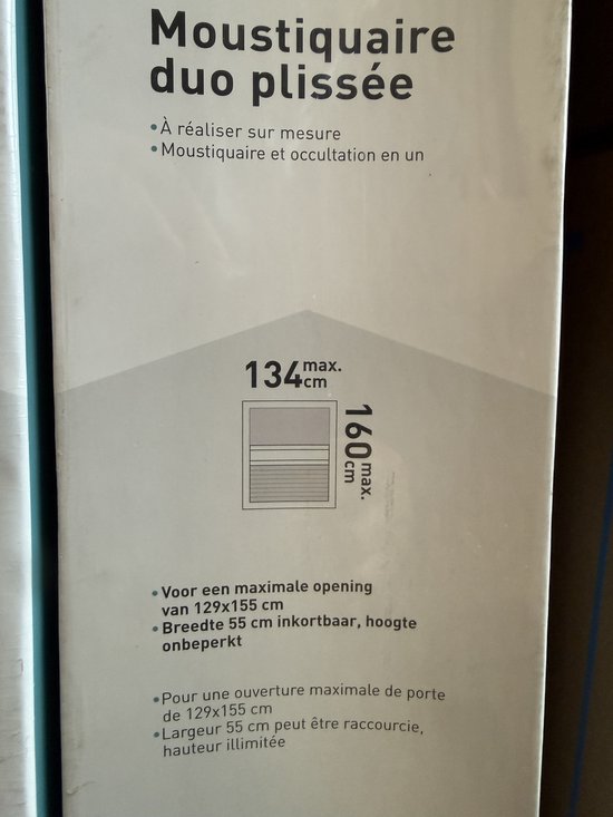 Livn Duoplisse Raamhor Plus 134x160cm Wit - Hor en verduistering in één voor dakramen - Eenvoudig op maat te maken - Voor een maximale opening van 129x160 cm
