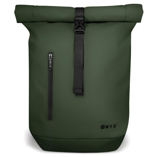 ONYX Rolltop PRO Rugzak 20 tot 30L - Met Laptopvak - Verstelbare Rugtas - Reistas - Waterbestendig en Duurzaam - Forest Green