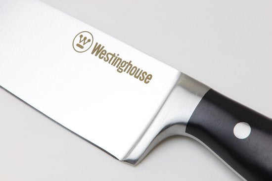 Westinghouse Koksmes - Professionele Keukenmes - RVS - 20 cm - Zwart