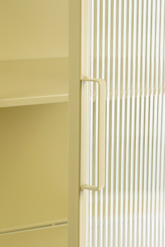 Mica Decorations Opbergkast – Met Deuren – 38 x 35 x 90 cm – Beige