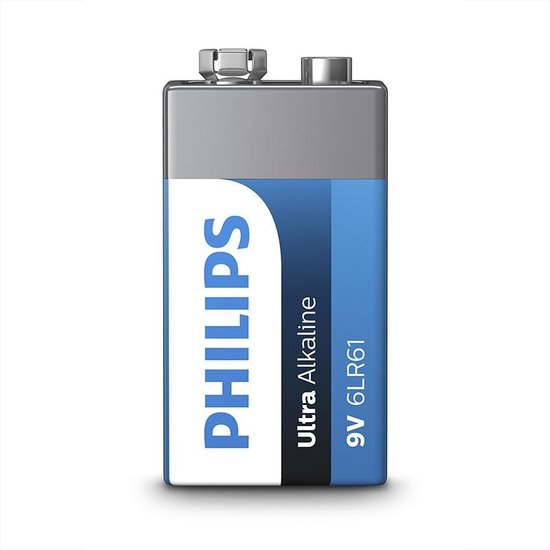 Philips 6LR61 - 9V batterij - 1 stuk