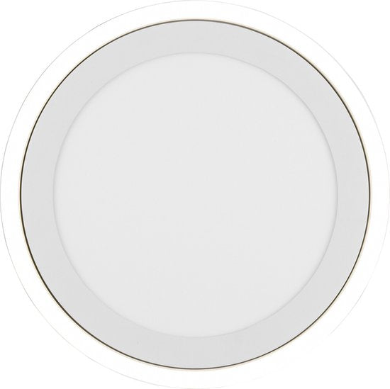 Reality - LED Plafondlamp - Plafondverlichting - 24.5W - Natuurlijk Wit 4000K - Rond - Wit - Kunststof