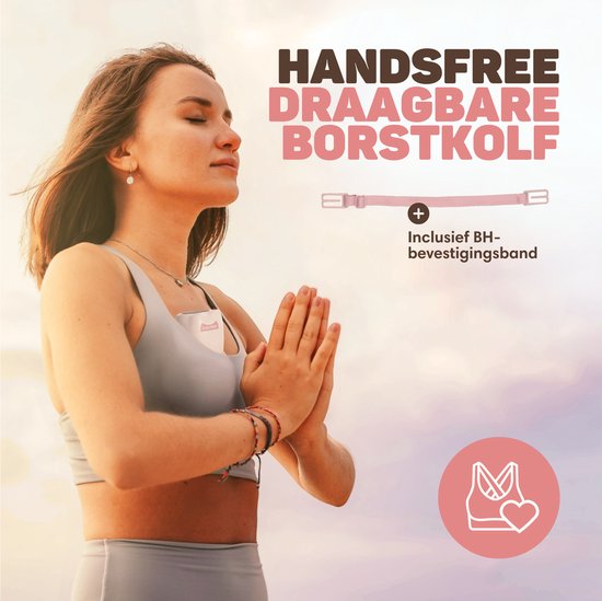Vulpes Goods® BabyCare - Handsfree Borstkolf - Elektrische Draadloze Borstkolf – Dubbele Elektrische Kolf - Draagbaar - 2 Stuks