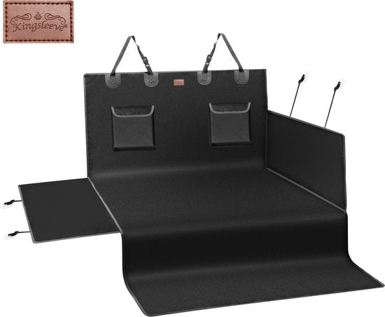Kingsleeve Kofferbak Bescherming - 180x167cm 600D Oxford - Zwart