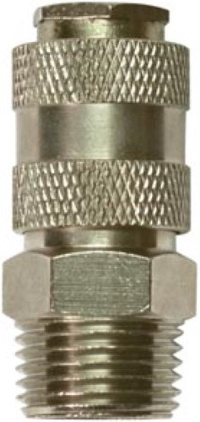 Stanley Snelkoppeling pneumatisch 1/2 inch mannelijke draad, luchtslangkoppeling voor compressor, luchtkoppeling voor luchtgereedschap, persluchtverbinding werkplaats, universele luchtkoppeling