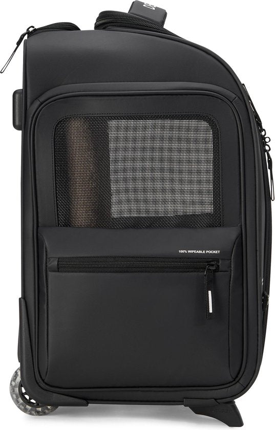 DELSEY PARIS Trolley Reistas Raspail 2R Huisdierdrager Zwart 48cm