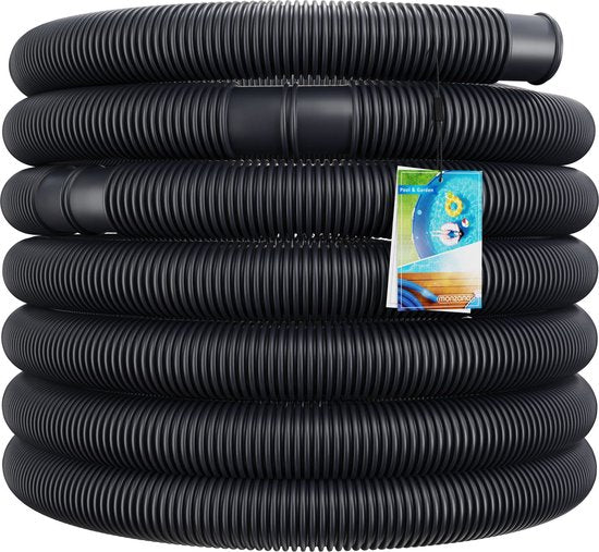 Monzana Zwembad Filter Slang - 14m Ø 38mm - Flexibel - Zwart