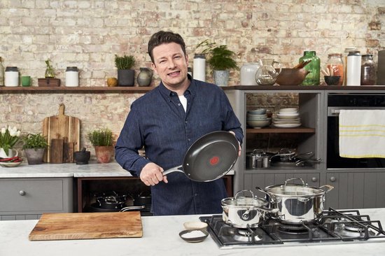 Tefal Jamie Oliver Cooks Direct On Pannenset - 2 stuks