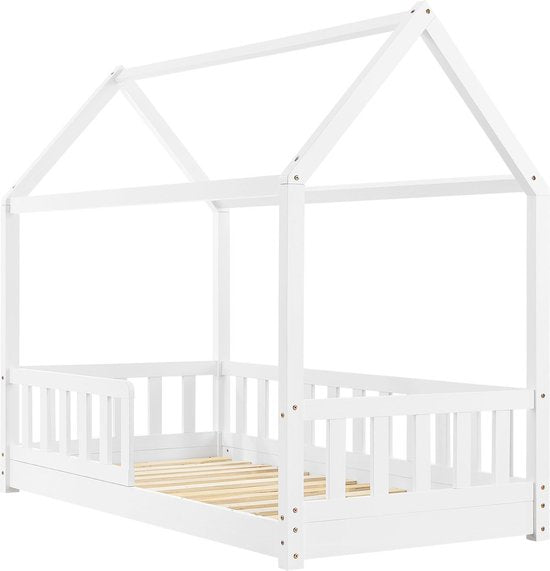 Juskys Kinderbed Marli - 80 x 160 cm - Wit