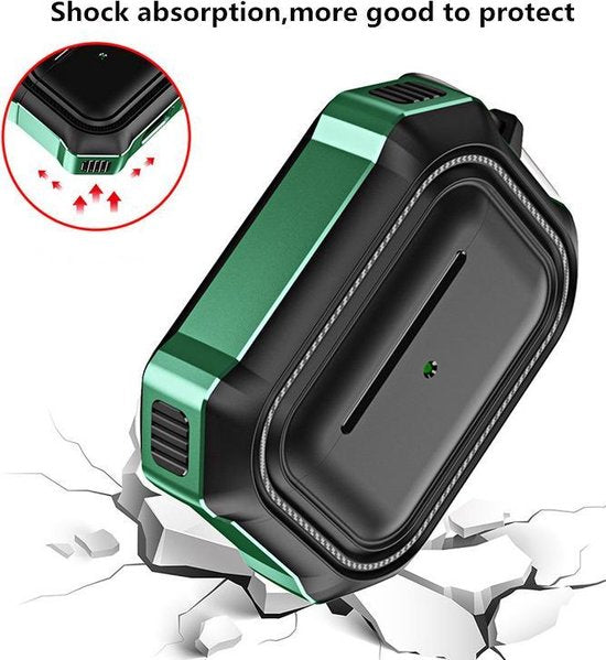 Garpex® Beschermende TPU Case Cover voor AirPods 3 - Zwart