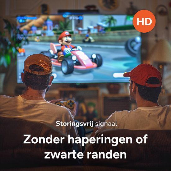 Scart naar HDMI Converter - Switch voor HDMI Adapter - TV Splitter - Ook voor Smart TV - Skoov