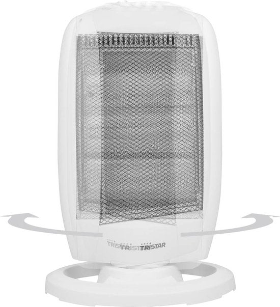 Tristar Straalkachel KA-5129 - Campingkachel - Halogeenverwarming - Warmtebereik 15 m² - 400W, 800W en 1200W